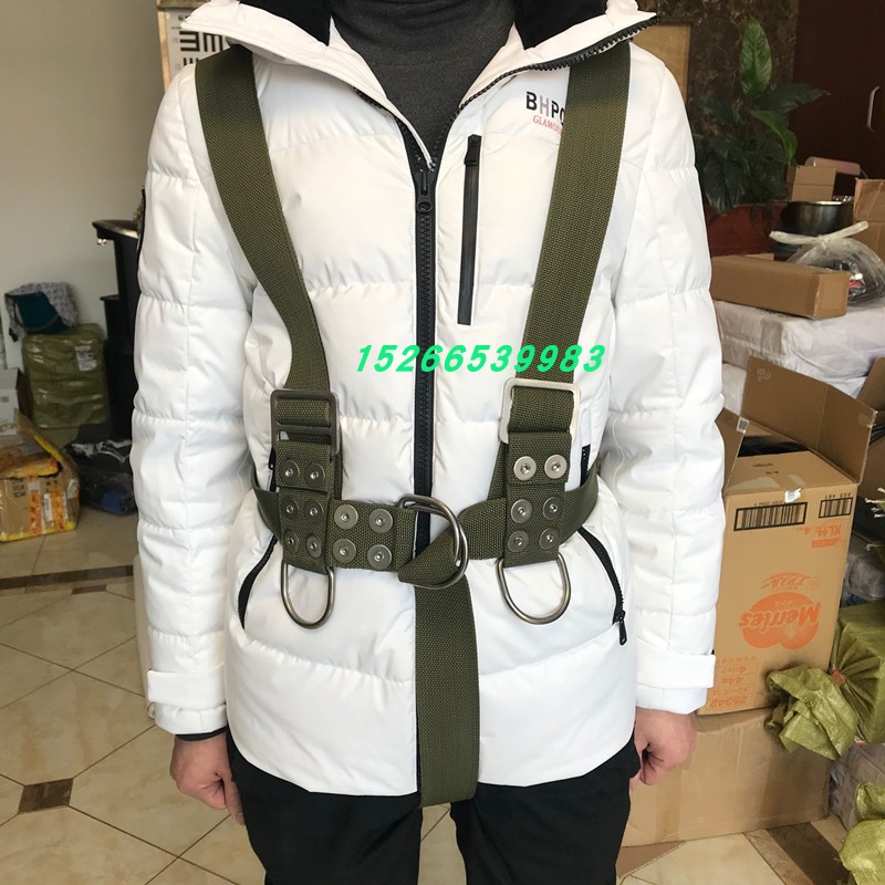 Engineering diving seat belt reinforced ultra-hard full body type semi-body type outdoor diving safety baby bag protective belt