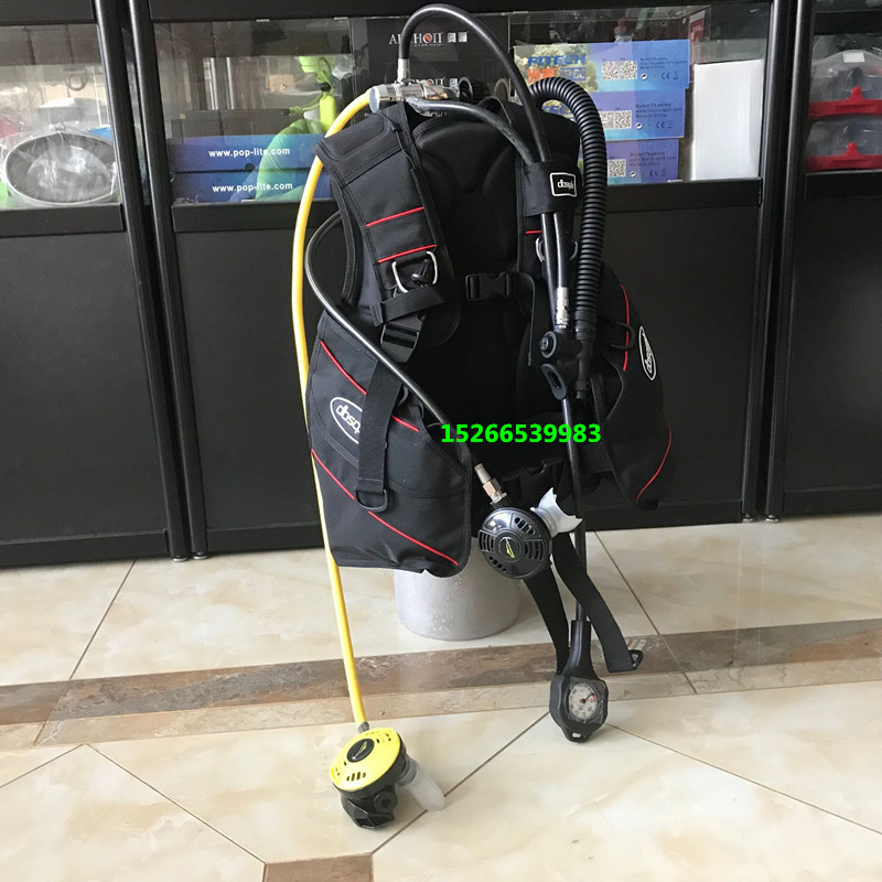 Adult Professional Water Lung Deep Dive Diving Equipment Suit BCD Suit Training Suit A Secondary head Suction Aspirator
