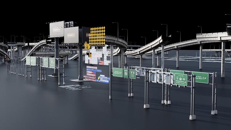 图片[4]-K016——高架桥高速公路立交桥交通设备建-cg男孩