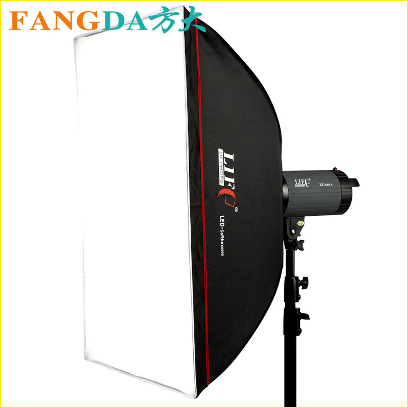 Square strip 60*60 soft light cover studio photography flash cover studio accessories soft box Baorong bayonet