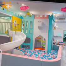 Naughty Fort indoor childrens park small kindergarten amusement park mall KFC slide playground equipment