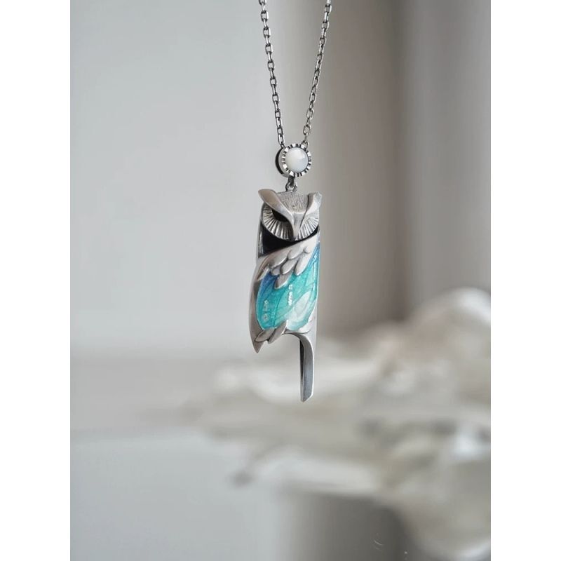Night Flight Whispering Owl High Temperature Pendant