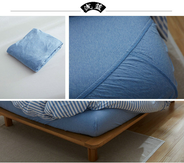 Khăn trải giường bằng vải bông đan mẫu đơn kiểu Nhật đơn giản 1,5m1,8 m 1,2 trải giường cotton đôi giường đơn - Trang bị Covers Mua ga phủ giường