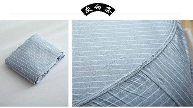 Khăn trải giường bằng vải bông đan mẫu đơn kiểu Nhật đơn giản 1,5m1,8 m 1,2 trải giường cotton đôi giường đơn - Trang bị Covers Mua ga phủ giường