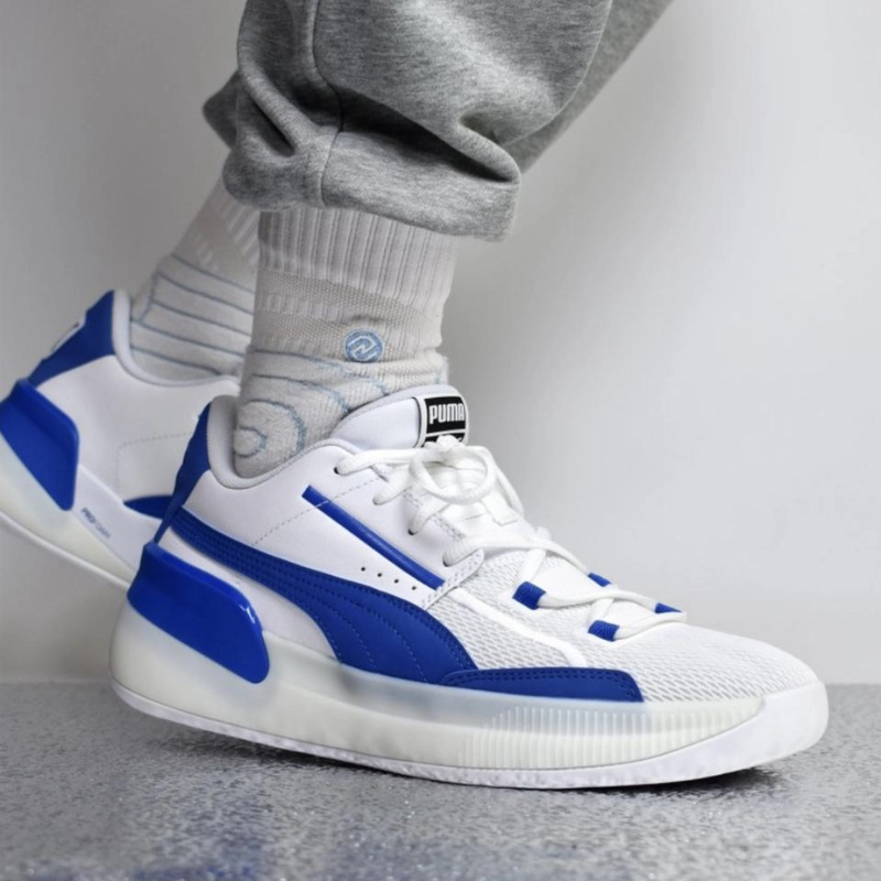 Puma Same Style as Zhao Jiewei | Breathable Practical Basketball Shoes for Men and Women, Summer Sports Shoes Clyde194454