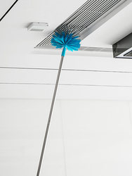 Household spider web retractable brooms and long electrostatic cleansing artifact roof dust removal can be adjusted