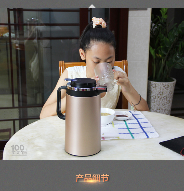 Ấm đun nước điện mini tự động cách nhiệt một ấm đun nước 304 thép không gỉ chính hãng ấm đun nước điện đặc biệt - ấm đun nước điện binh sieu toc