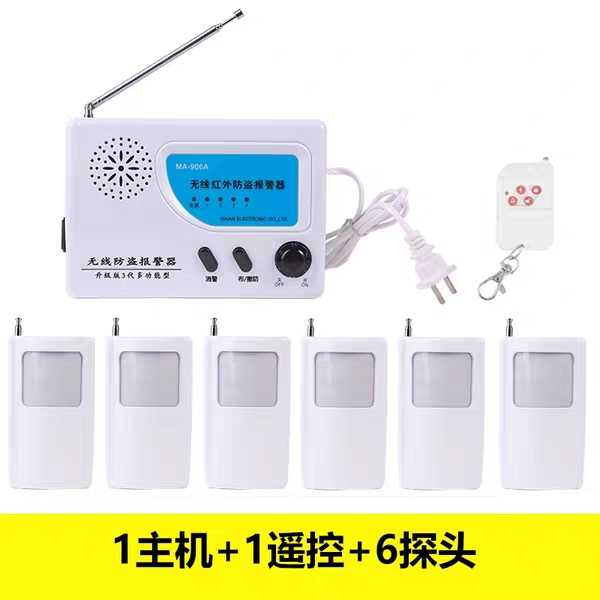 Infrared alarm remote control wireless automatic door and window home room human store