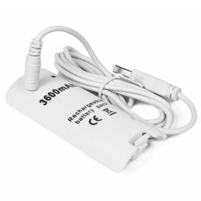 Wii правая ручка с прямой зарядной батареей с USB -зарядной линией черно -белой двухлетние двухсеро