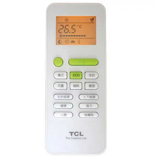 Original TCL air conditioning remote control board General original GYKQ-52 shake up large screen to tune ECO