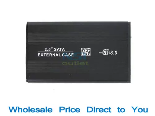 Алюминиево-алюминиевый USB 3.0 корпус для внешнего HDD 2.5 дюйма SATA жёсткого диска, корпус для SATA HDD