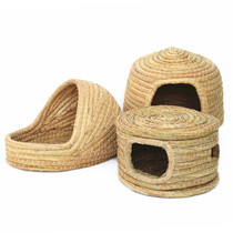 Rabbit warm grass nest Guinea pig nest Pet supplies Rabbit nest Dutch pig warm nest lop rabbit grass house 