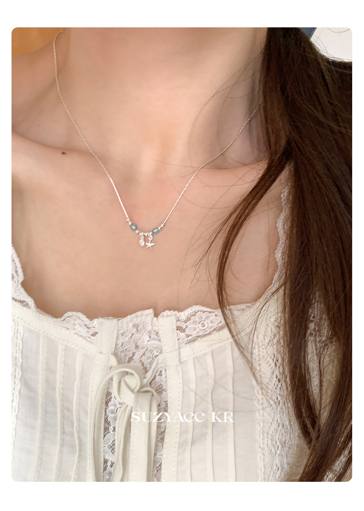 Серебряное ожерелье None Suzyacc Kr 2025