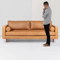 Nordic modern simple technology cloth sofa small apartment combination single and double triple seat linen sofa living room