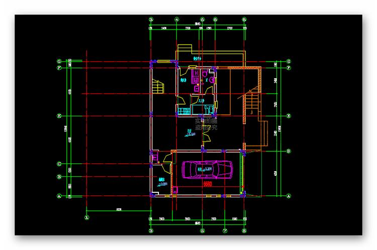 Z003四套西班牙欧式别墅平立面cad+精细su+max+总平面-18