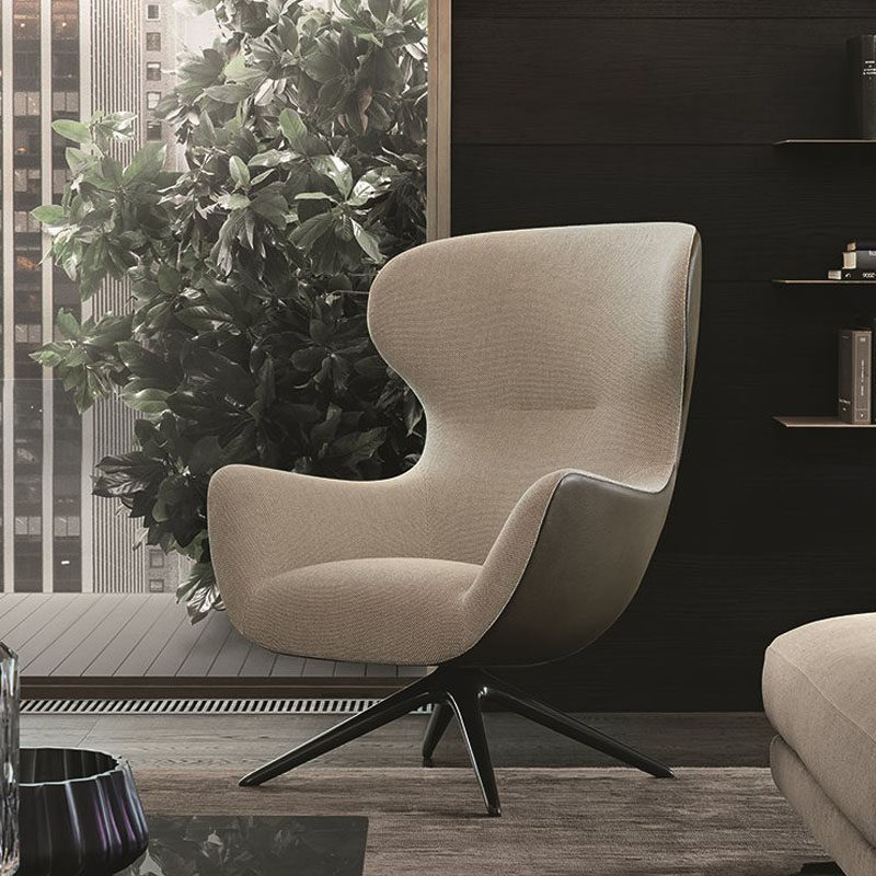 Leisure eggshell chair egg chair lazy living room rotatable egg egg chair modern minimalist designer single sofa chair