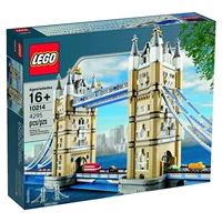 Cầu Lego Lego Architectural Series Tower Bridge, London, UK 10214 16 năm tuổi khối xây dựng đồ chơi nhỏ - Khối xây dựng đồ chơi domino bằng gỗ