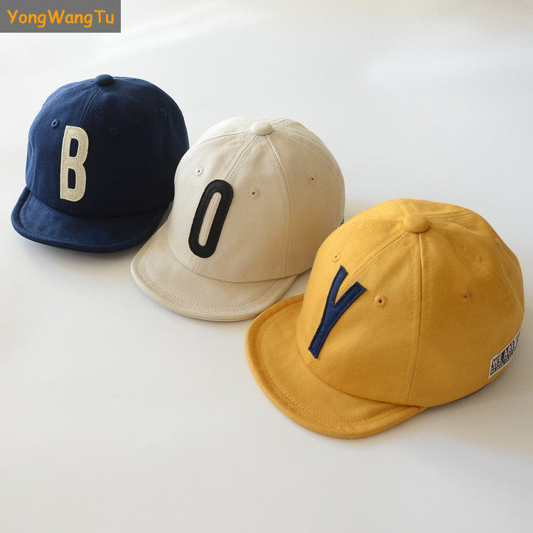 Boy's soft eatery Duck Tongue Hat Spring Summer Autumn Thin BABY BASEBALL CAP BABY PURE COTTON SUNSCREEN SUNHAT HAT BOY