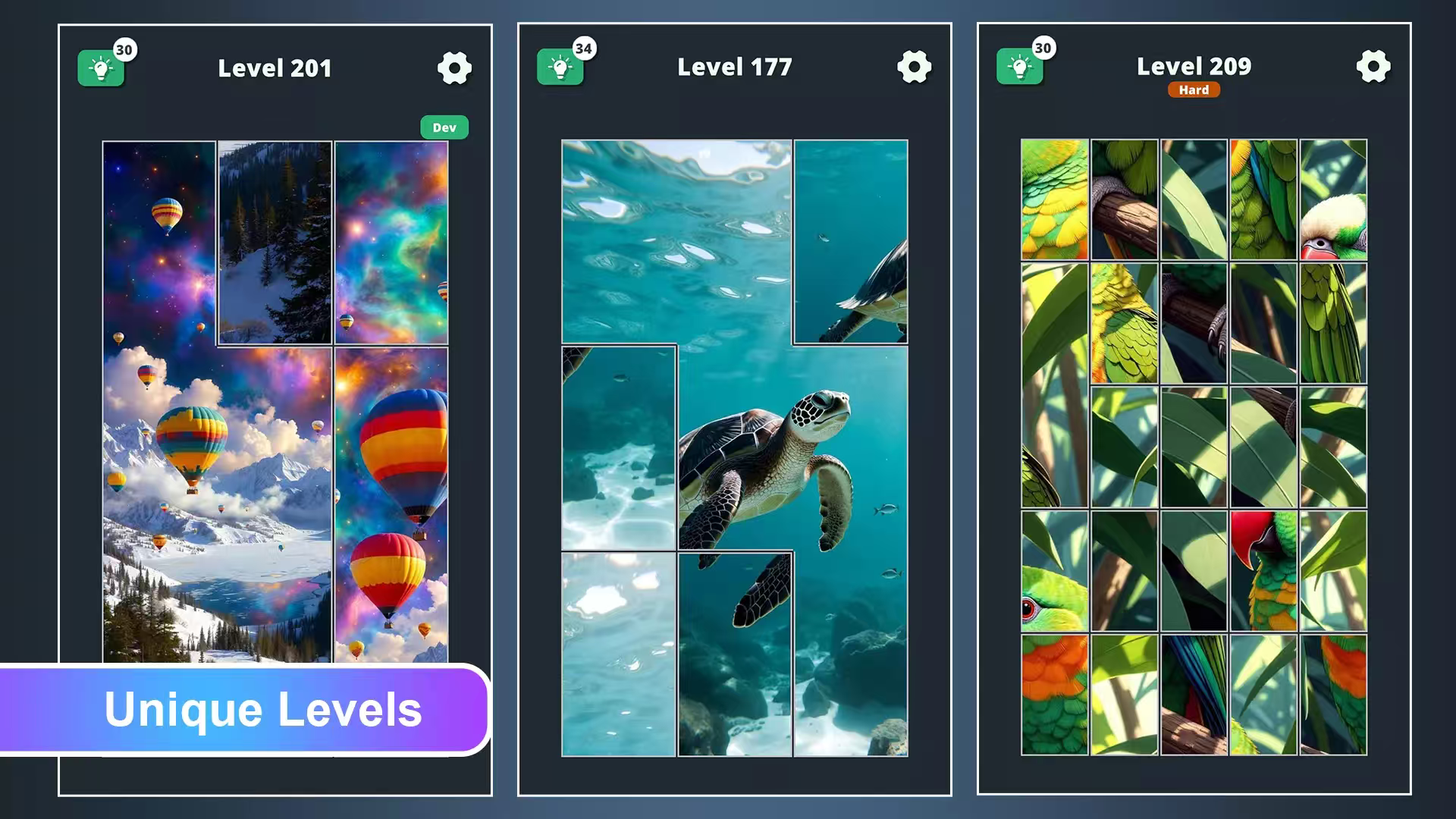 Unity Block Puzzle Jigsaw Journey Game Template1.0.1拼图游戏-成都宝兰