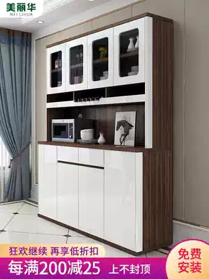 Piano lacquered dining cabinet porch cabinet modern simple tea cabinet multifunctional wine cabinet dining room bowl cabinet storage cabinet