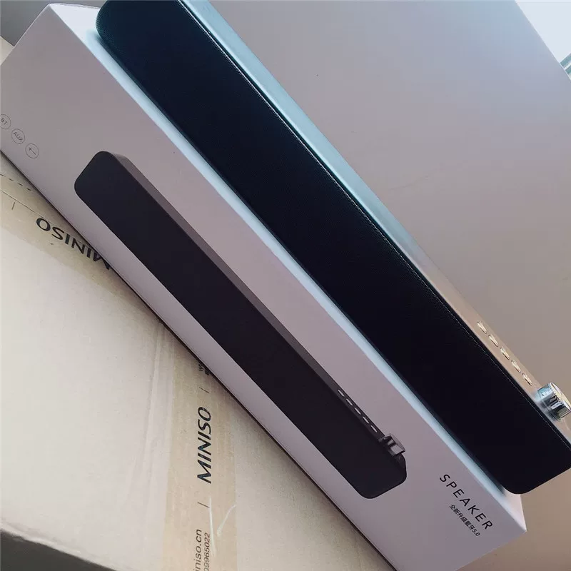 [MINISO 名创优品家庭影院 объемный звук беспроводной Bluetooth A35 настольный объемный звук SoundBar колонка]