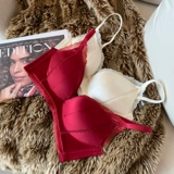 Нижнее белье со стальными косточками, поддерживающий бюстгальтер пуш-ап, бюстгальтер-топ