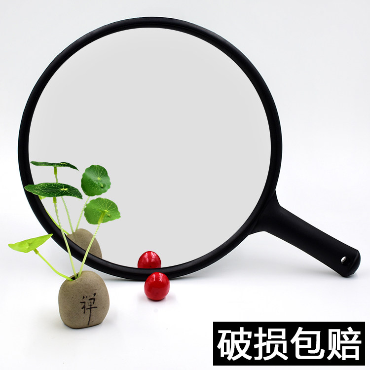 Hair Mirror Hair Salon Hair Stylist Holding Handle Rearview Mirror Portable Back Mirror Beauty Makeup Mirror Hand Mirror