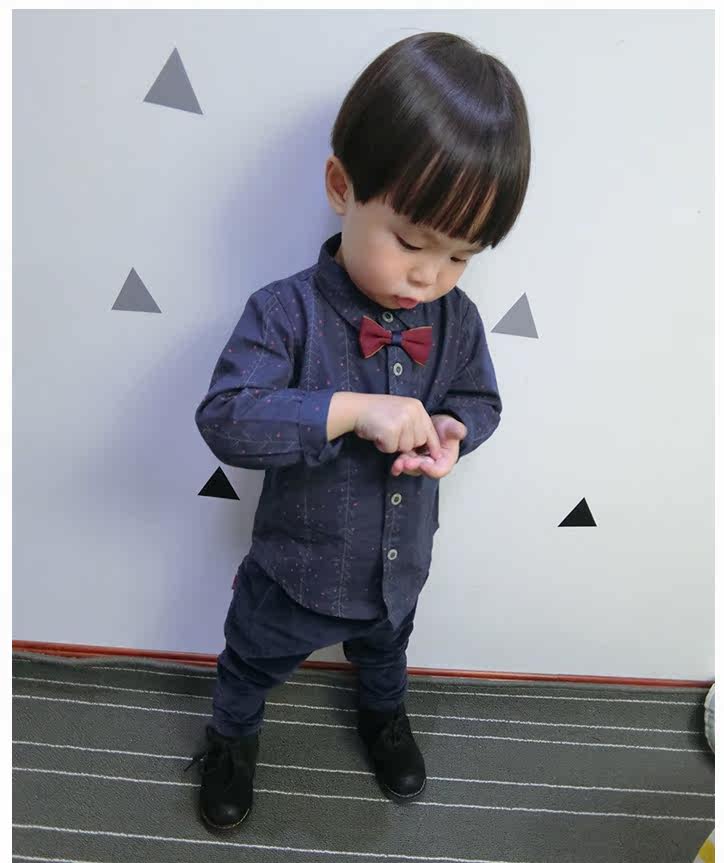 Chemise garcon à manche longue - Ref 2073945 Image 19