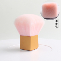 Large Size Light Pink Soft Hair Powder Brushed Honey Powder Brushed Beginners portable blush blush makeup and makeup dressing brush