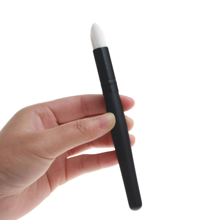 Fiber round head embellished brushed eye flawless brush with high light brush Zzy Dyeing Brush Grilled Lacquered Wood Handle Dense Hair Repair Cosmetic Brush