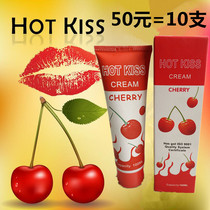 Cherry Fruit Taste Mouth Cuddling Body Lube liquid massage Supplies