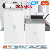 Tuya smart switch wifi mobile phone remote control 20A high power air conditioner water heater remote control panel