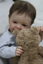 24 - inch simulation baby boy doll Yannik cross - border freight source baby reborn