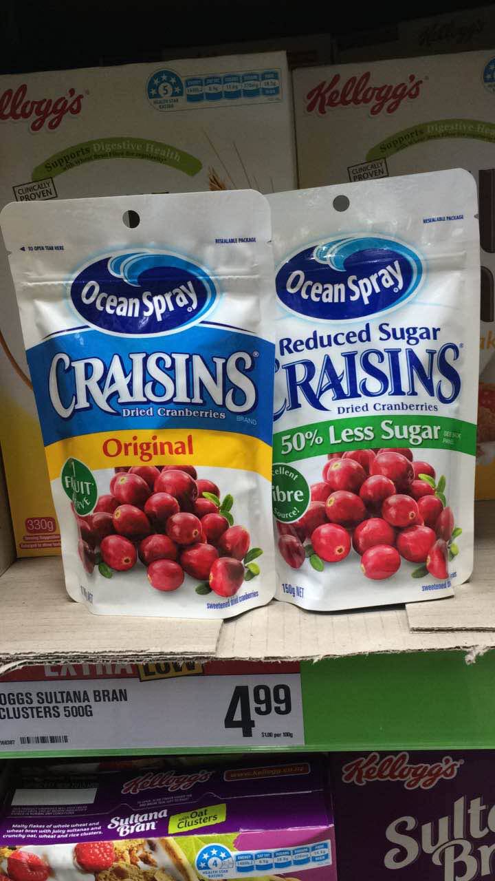 New Zealand cranberry dry 4 packs/RMB100