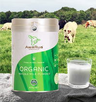 New Zealand Awaua Awalu Organic Whole Milk High Calcium Milk Powder Vitamin Whole Family 830g above 2 years old