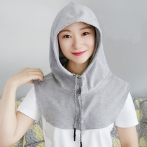 Kan Shoulder Cape Anti Chilling Lady Warm Protection Cervical Spine Shoulder Protection Shoulder Summer Air Conditioning Room Neck Protection Neck and hat sunscreen
