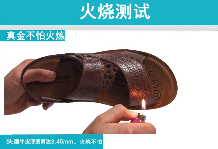 Dép nam mùa hè Giày da nam Giày đế xuồng Hàn Quốc shop giày nam