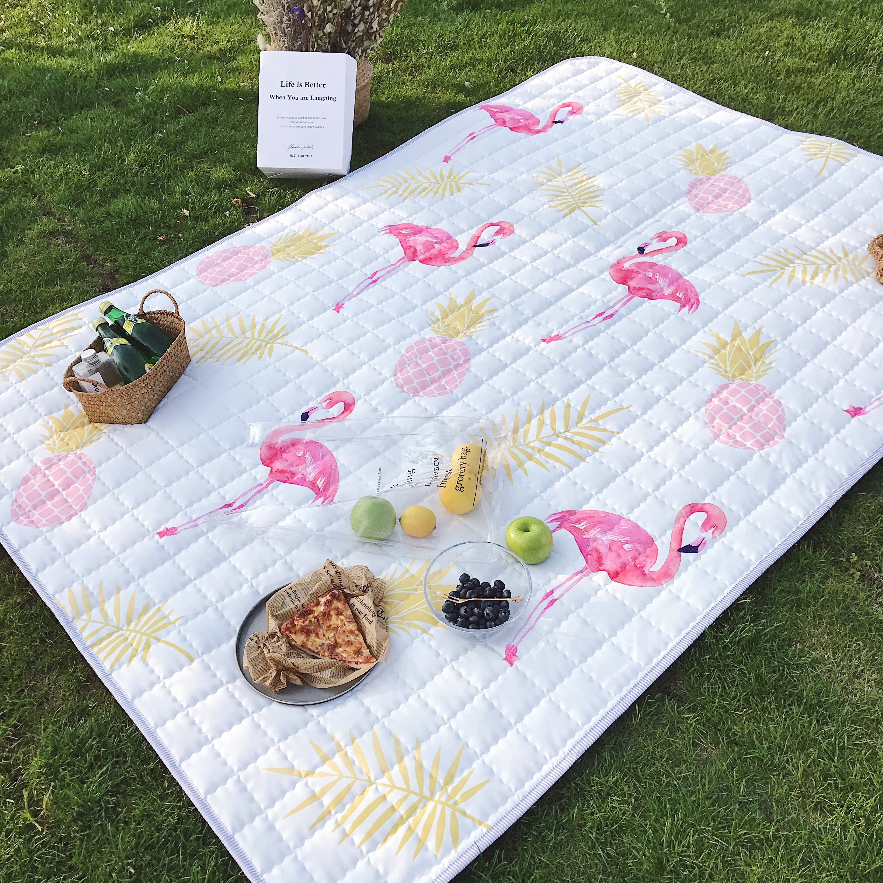 [USD 41.05] ins Picnic mat Outdoor portable children's moistureproof