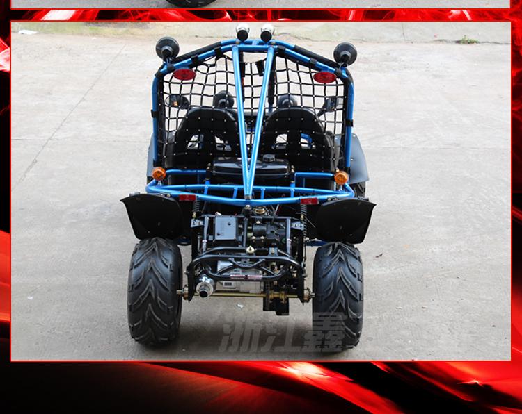200cc làm mát bằng dầu đôi xe máy kart xe máy bốn bánh off-road aTV xe máy người lớn go-kart xe địa hình trẻ em