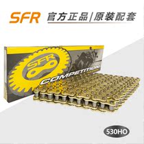 Shunfeng SFR manufacturers straight hair 530HO thickened silent wear-resistant upgrade original car motorcycle copper plated oil seal chain