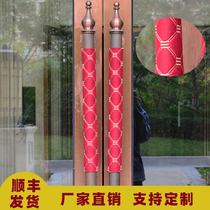New linen door handle protective cover Property unit door glass door handle gloves non-slip warm factory custom