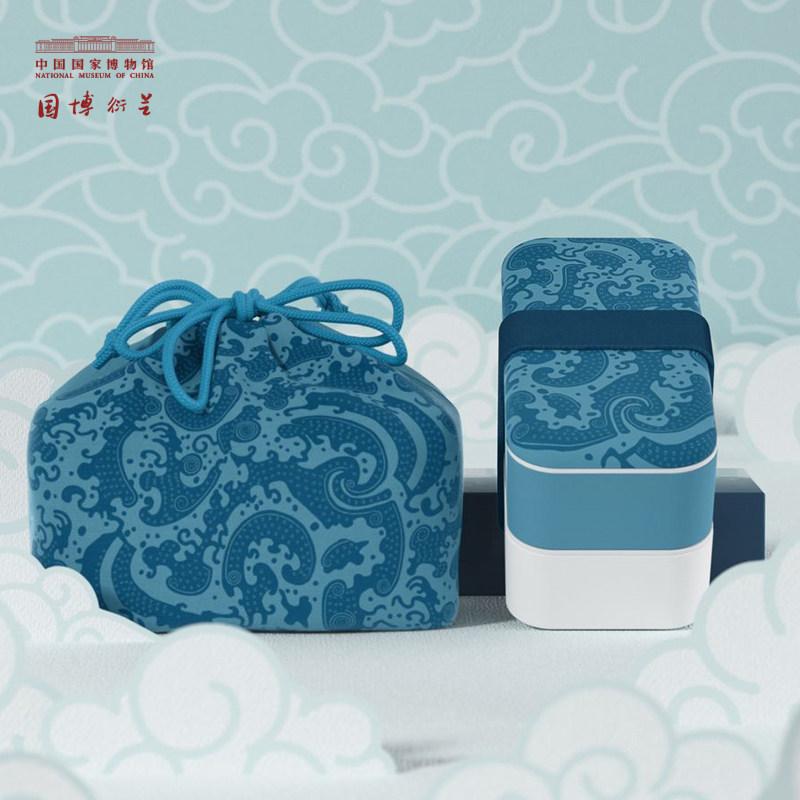 National Museum of China's boxed boxed boxed boxed with work portable single, a gourman's creative birthday present