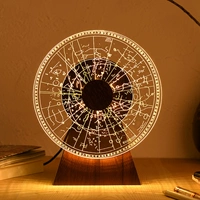 Боевая звезда перемещает маленькие ночные огни