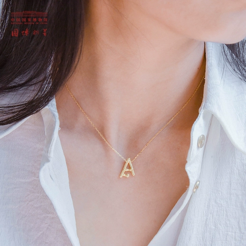 Китайский музей, креативные серьги, ожерелье, цепочка, подарок на день рождения