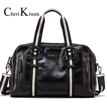 Chrri kiwen Hand bag mens casual shoulder bag leather mens bag Korean trend briefcase shoulder bag