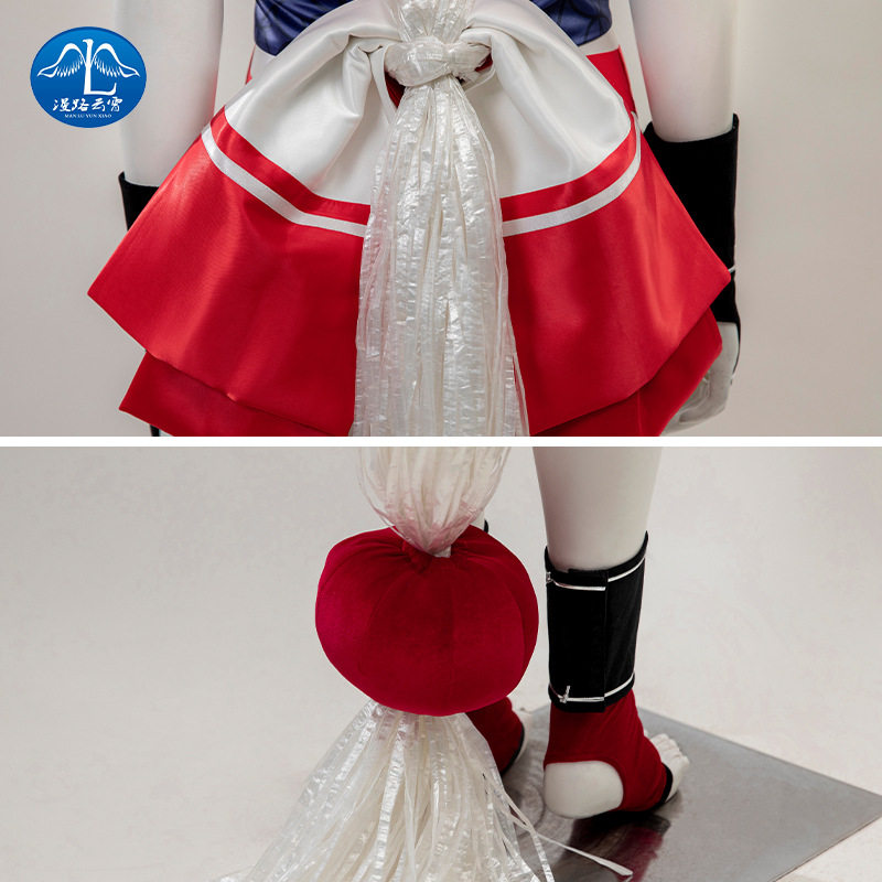 街霸6红裙不知火舞同款COS服！万圣节演出必备！_Cosplay女装_淘宝游戏网