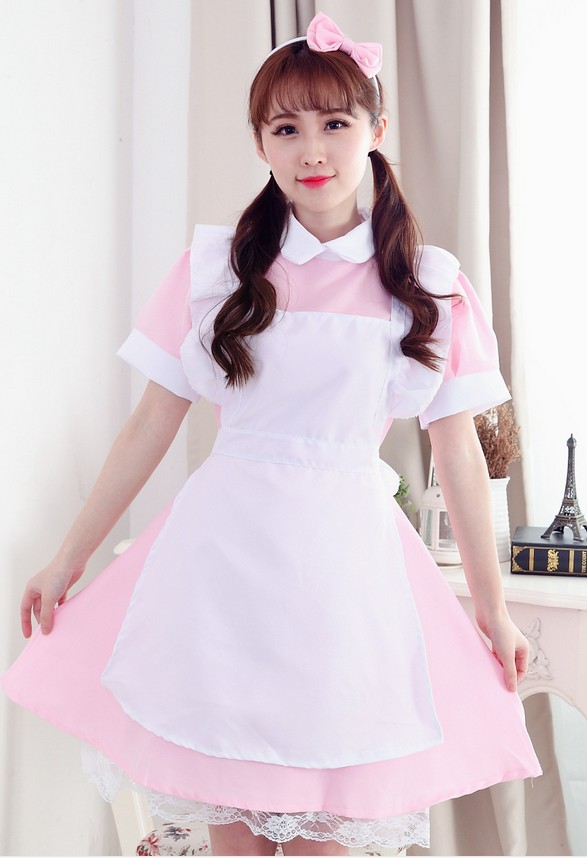 Trang phục cosplay Alice in Wonderland trang phục hầu gái nhà hàng trang phục COS show trang phục đồ cosplay shinobu