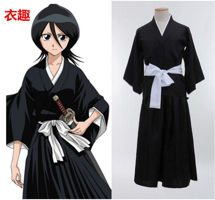 Grim Reaper COS clothes Grim Reaper dead tyrant outfit Kurosaki Ichigo Toshiro cosplay men and women Rukia Halloween