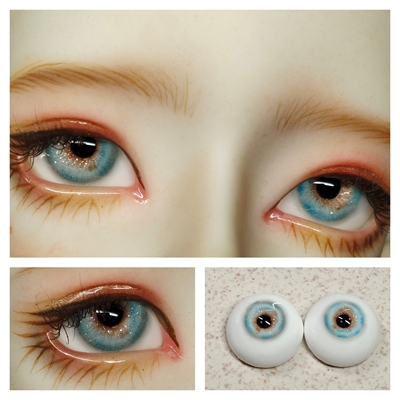 taobao agent [August Command] Real Person BJD Resin Eye 12 14 16 18 18 Gypsum Eye BJD Eye Dades and Long Wind