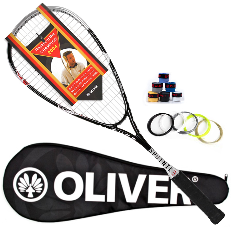 Chính hãng OLIVER Oliver SPUTNIK 3 đầy đủ carbon squash racket người mới bắt đầu thiết lập squash đào tạo racquet vợt tennis